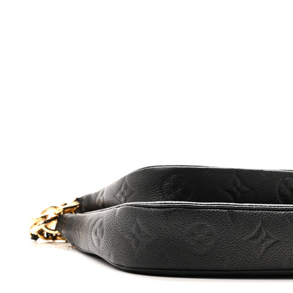 Louis Vuitton Empreinte Monogram Giant Multi Pochette Accessories Black 9 of 10