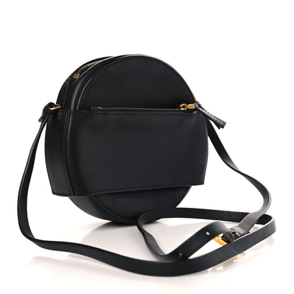 Valentino Garavani Calfskin VLogo Round Crossbody Bag Black 3 of 8