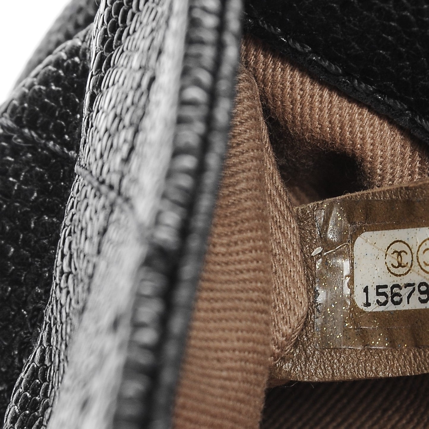 Caviar Quilted Mini Simply CC Flap Black