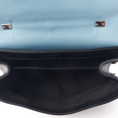 Louis Vuitton Soft Calfskin Lockme II Top Handle Sky 7 of 8