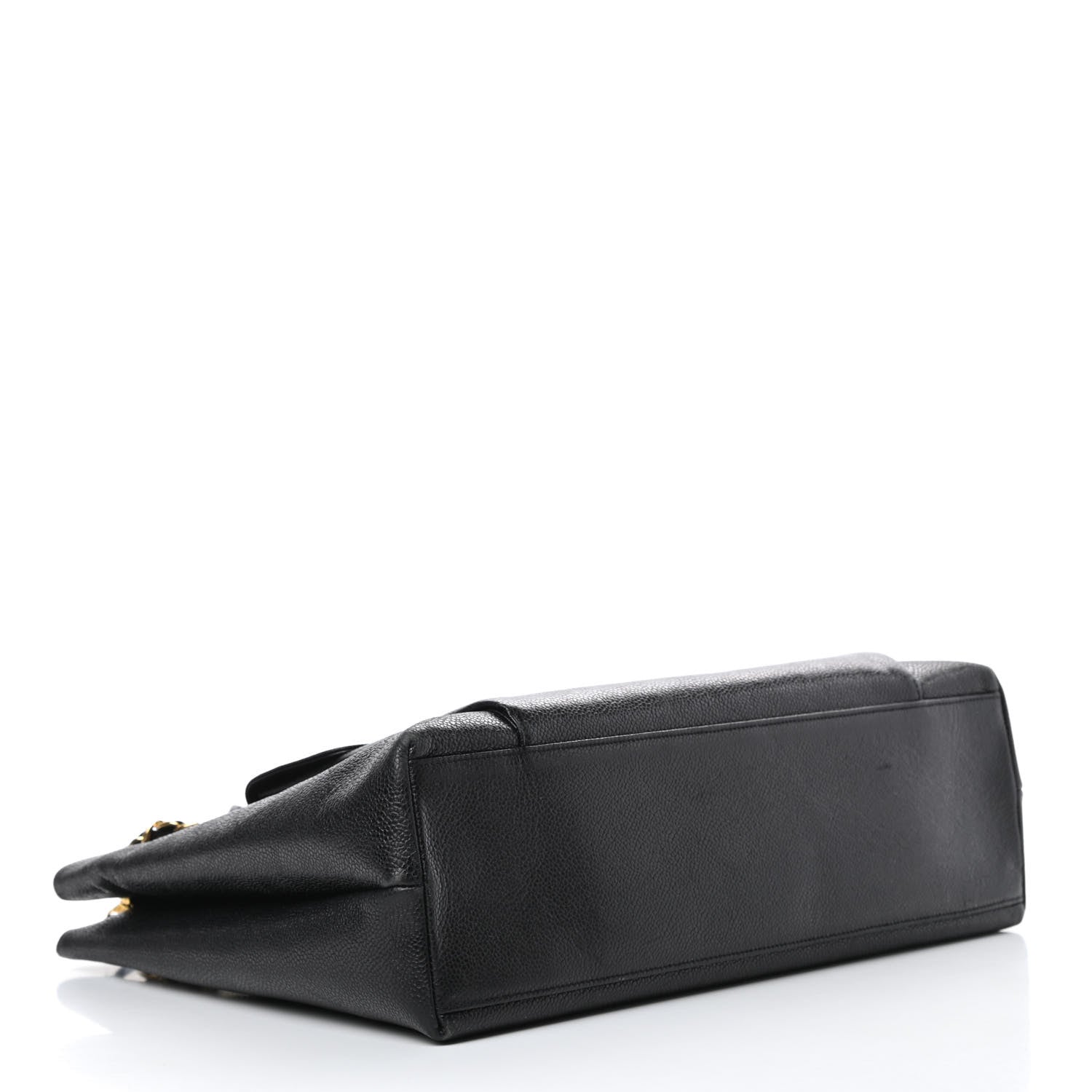 Chanel Caviar Flap Shoulder Bag Black 4 of 17