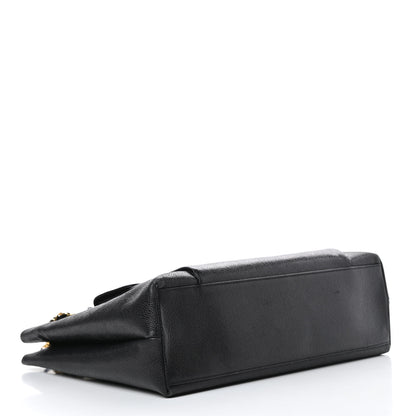 Chanel Caviar Flap Shoulder Bag Black 4 of 17