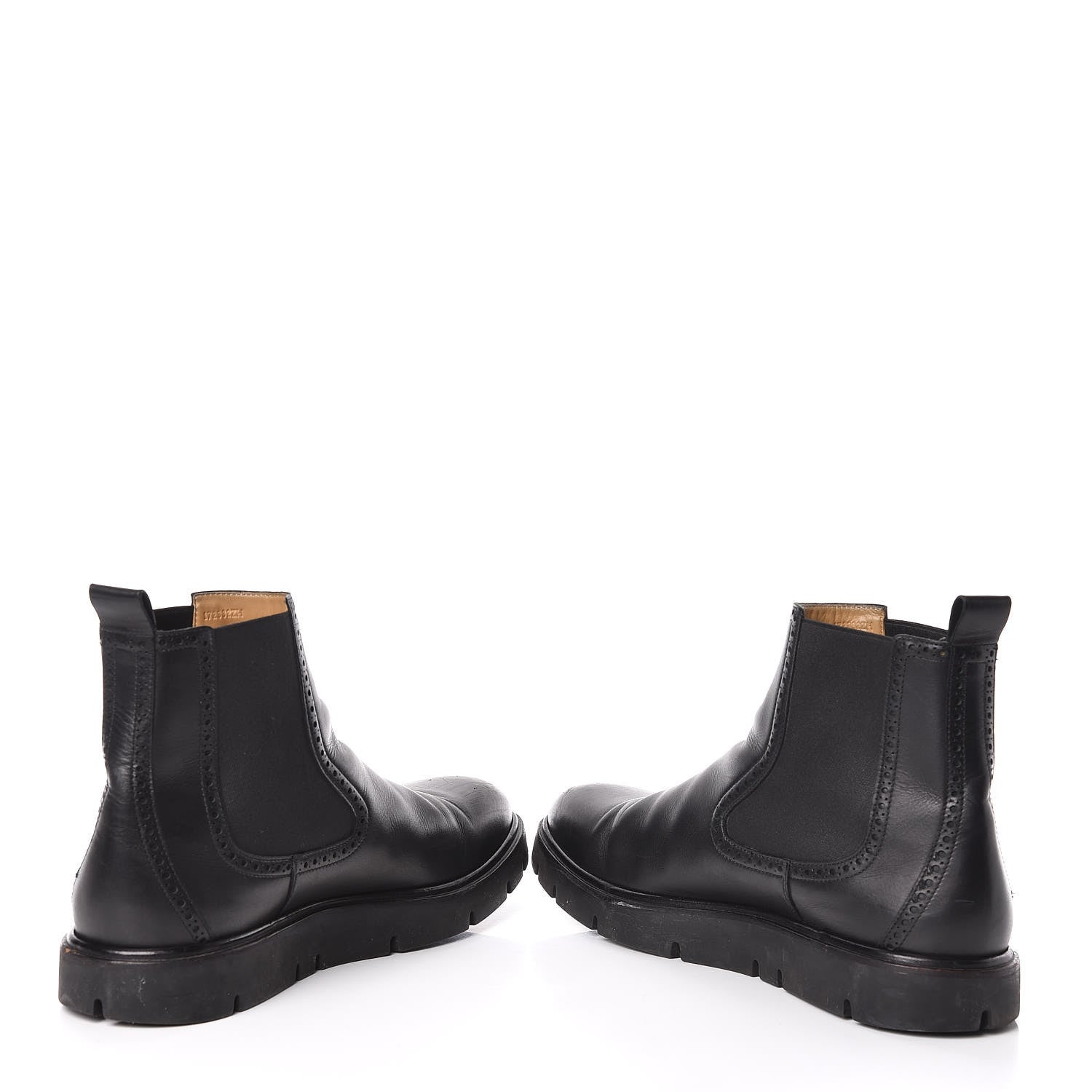 Hermes Calfskin Mens Ankle Boots 43 Black 5 of 14