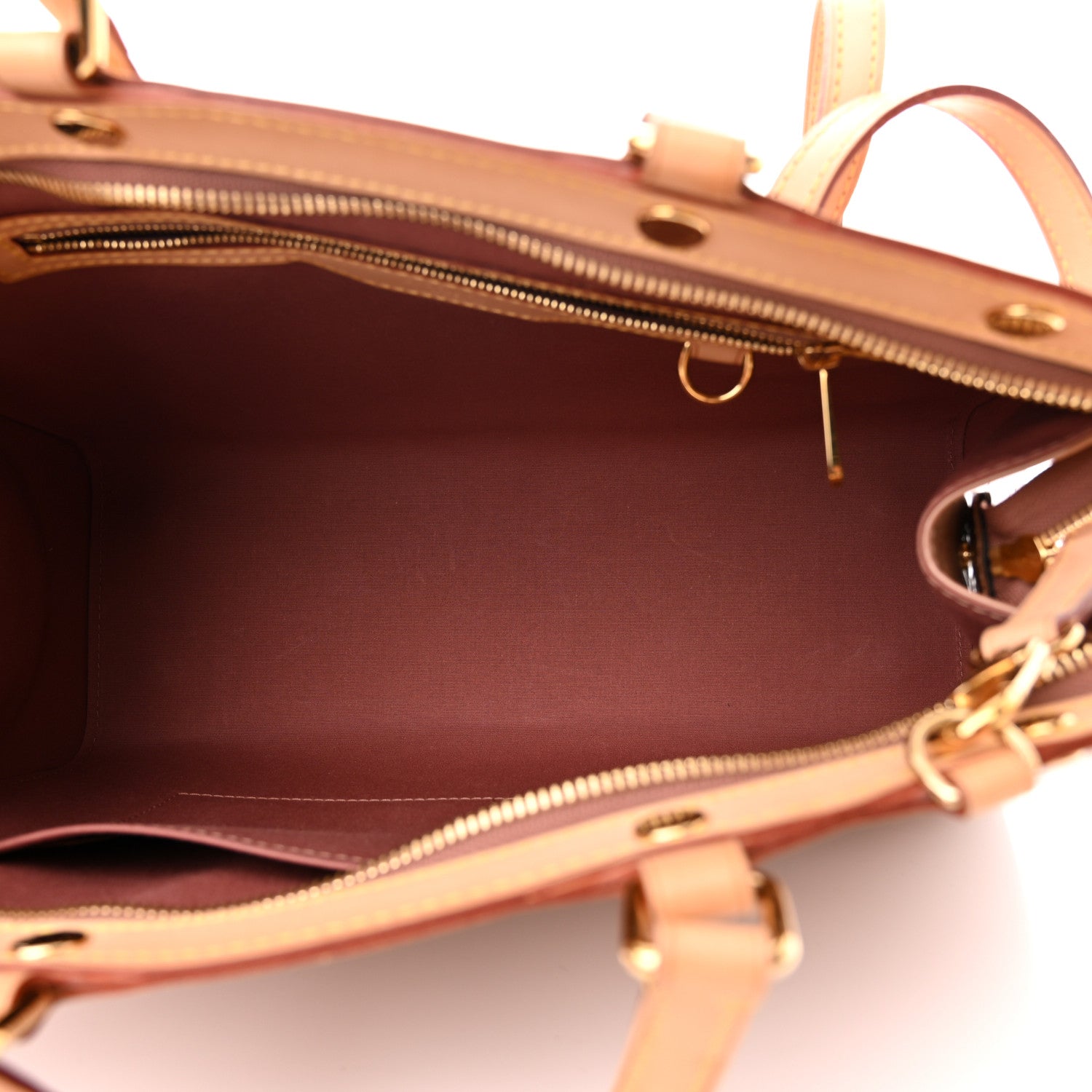 Louis Vuitton Vernis Brea MM Rose Velours 5 of 9
