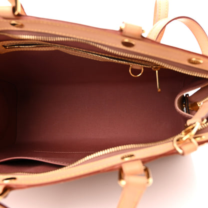 Louis Vuitton Vernis Brea MM Rose Velours 5 of 9