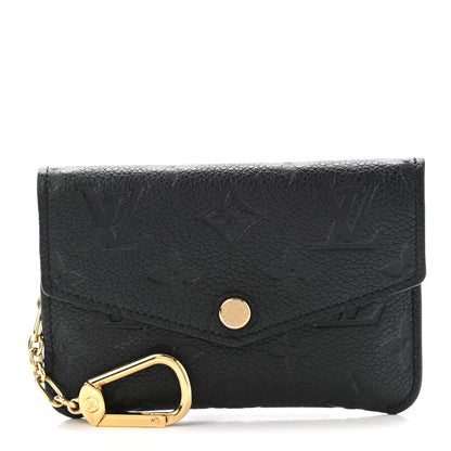 Louis Vuitton Empreinte Key Pouch Black 1 of 9