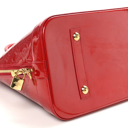 Louis Vuitton Vernis Alma GM  Rose Indien 8 of 9