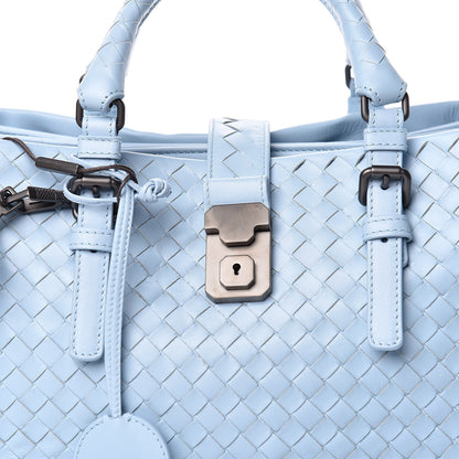 Bottega Veneta Light Calf Intrecciato Small Roma Topazio 13 of 13