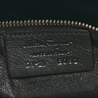Salvatore Ferragamo Patent Jody Shoulder Bag Black 13 of 19
