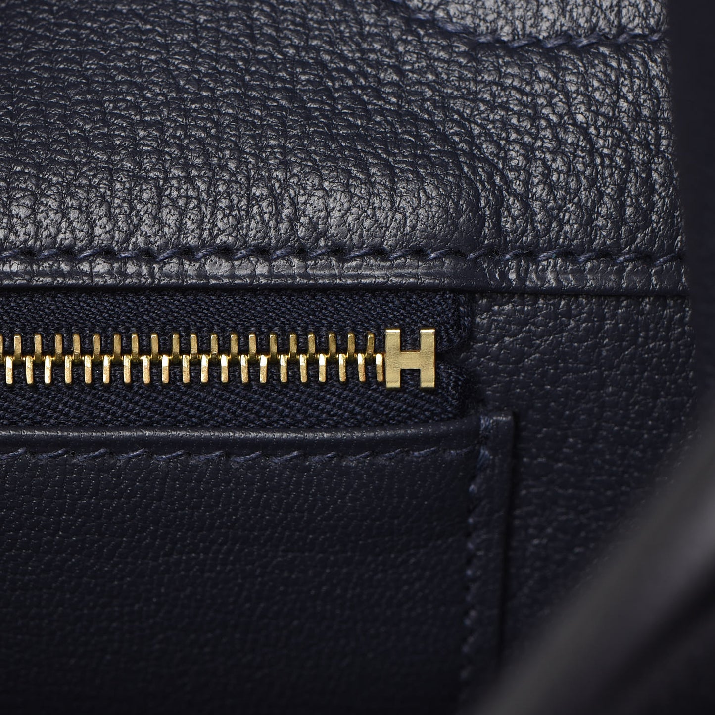 Togo Birkin 35 Bleu Nuit