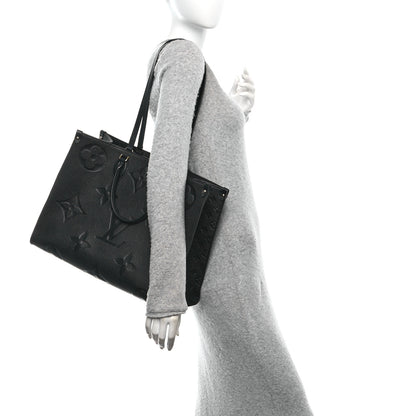 Louis Vuitton Empreinte Monogram Giant Onthego GM Black 2 of 10