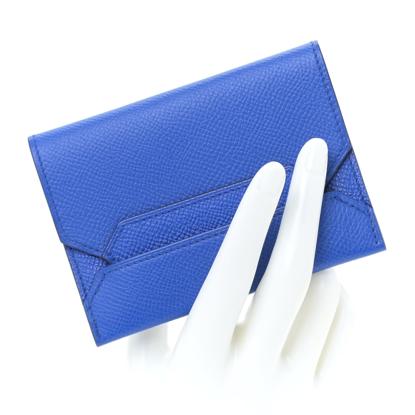 Epsom H-Postal Mini Card Holder Bleu Royal