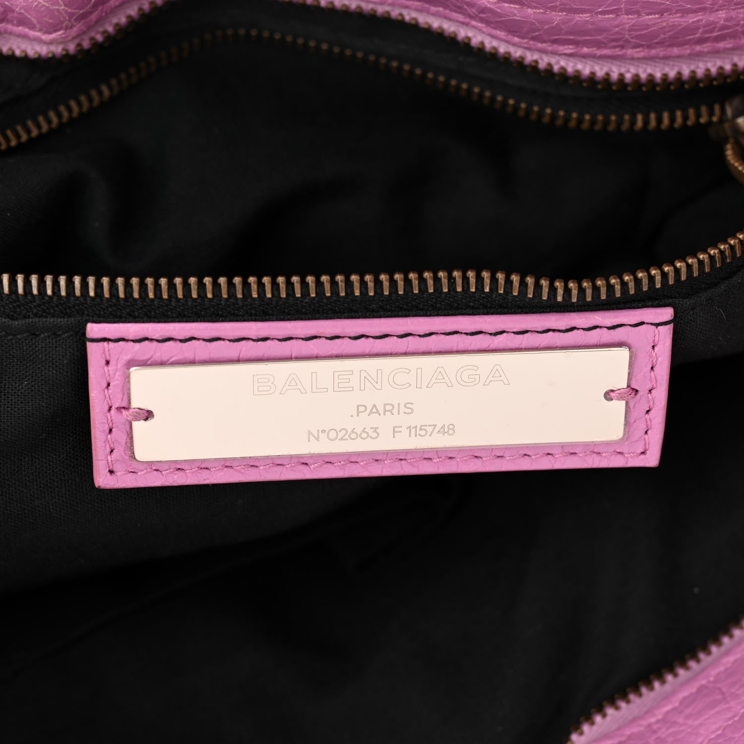 Balenciaga Agneau Classic Hardware City Rose Berlingot 6 of 15