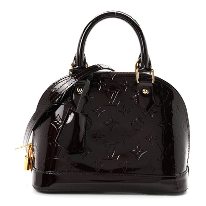 Louis Vuitton Vernis Alma BB Amarante 1 of 10