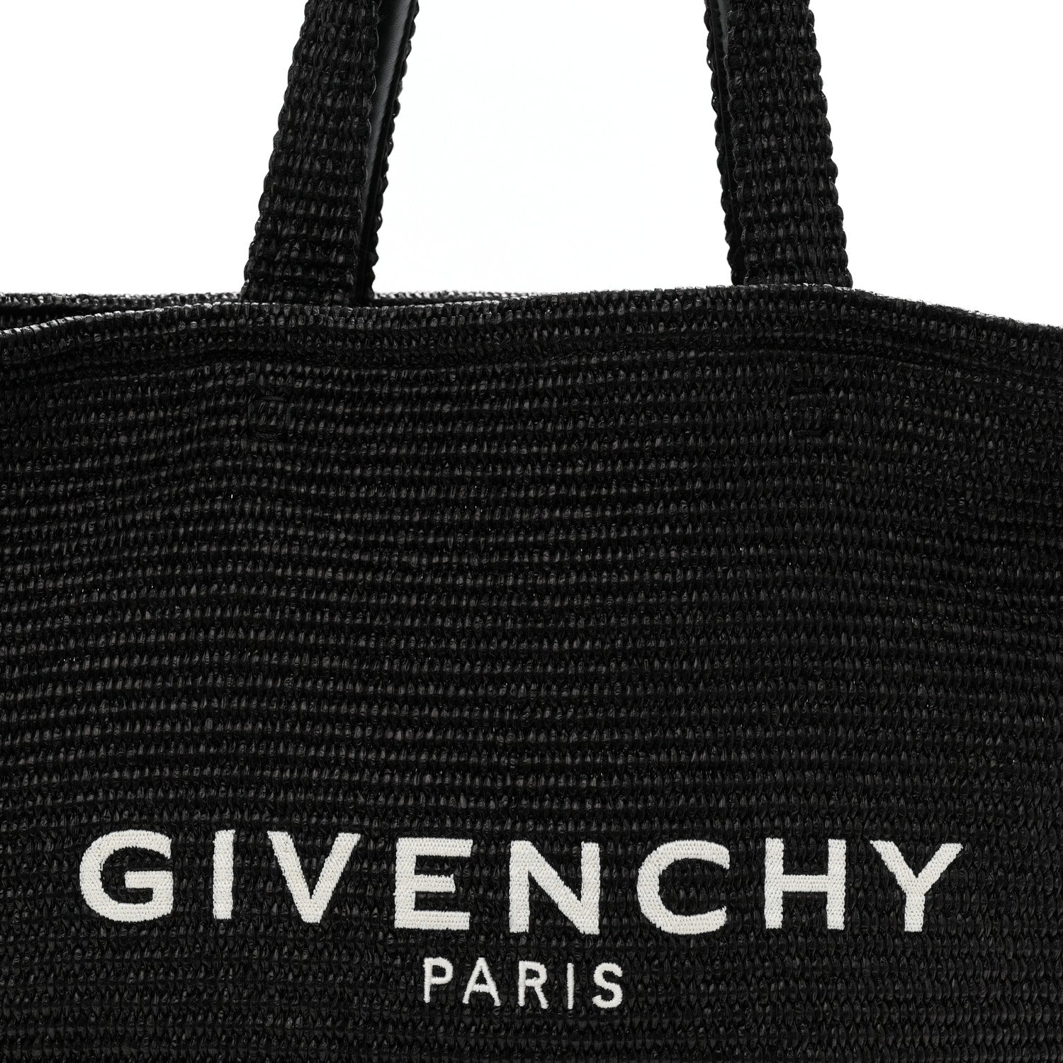 Givenchy Raffia Medium G Tote Black 8 of 10