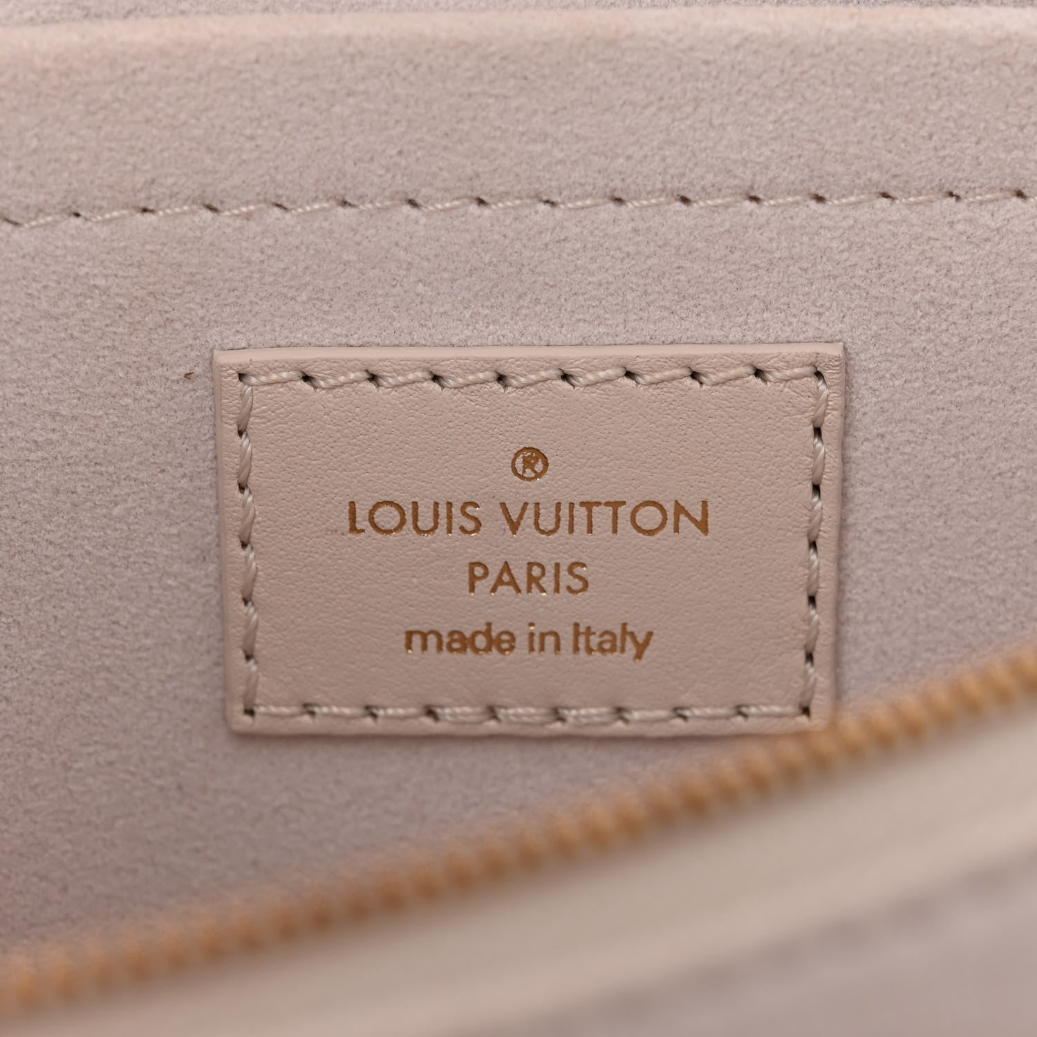 Louis Vuitton Calfskin New Wave Chain Bag MM NM Ivory Ivory 6 of 11