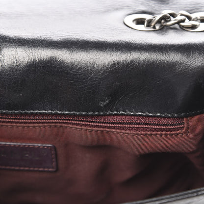 Chanel Glazed Calfskin Quilted Medium Coco Boy Flap Black 12 of 18