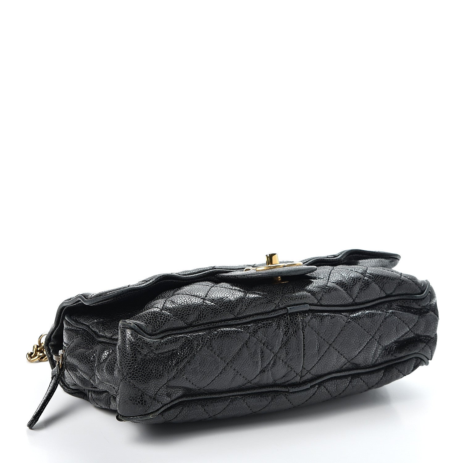 Chanel Iridescent Caviar Quilted Small Chic Flap Black 3 of 13