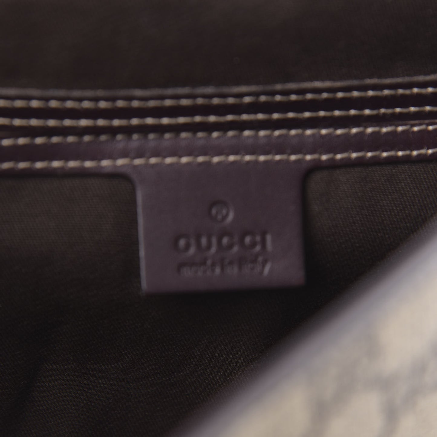 GG Plus Monogram Web Medium Flap Messenger Beige Dark Brown