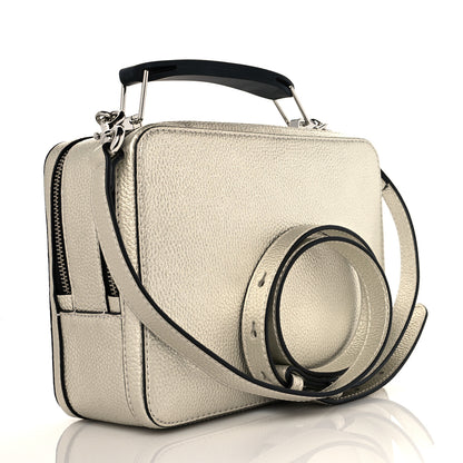 Marc Jacobs Metallic Calfskin The Box 20 Crossbody Gold 3 of 10