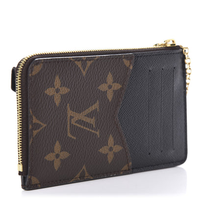 Louis Vuitton Monogram Recto Verso Card Holder Black 3 of 7