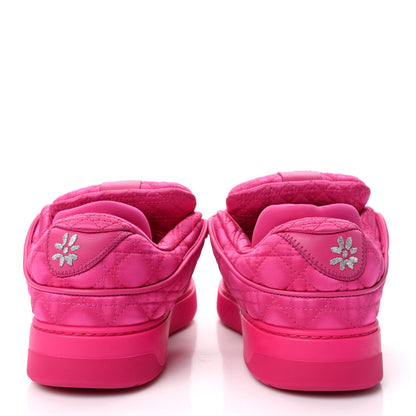 Christian Dior X ERL Satin Cannage Kumo Mens Sneakers 40 Fuchsia 5 of 9