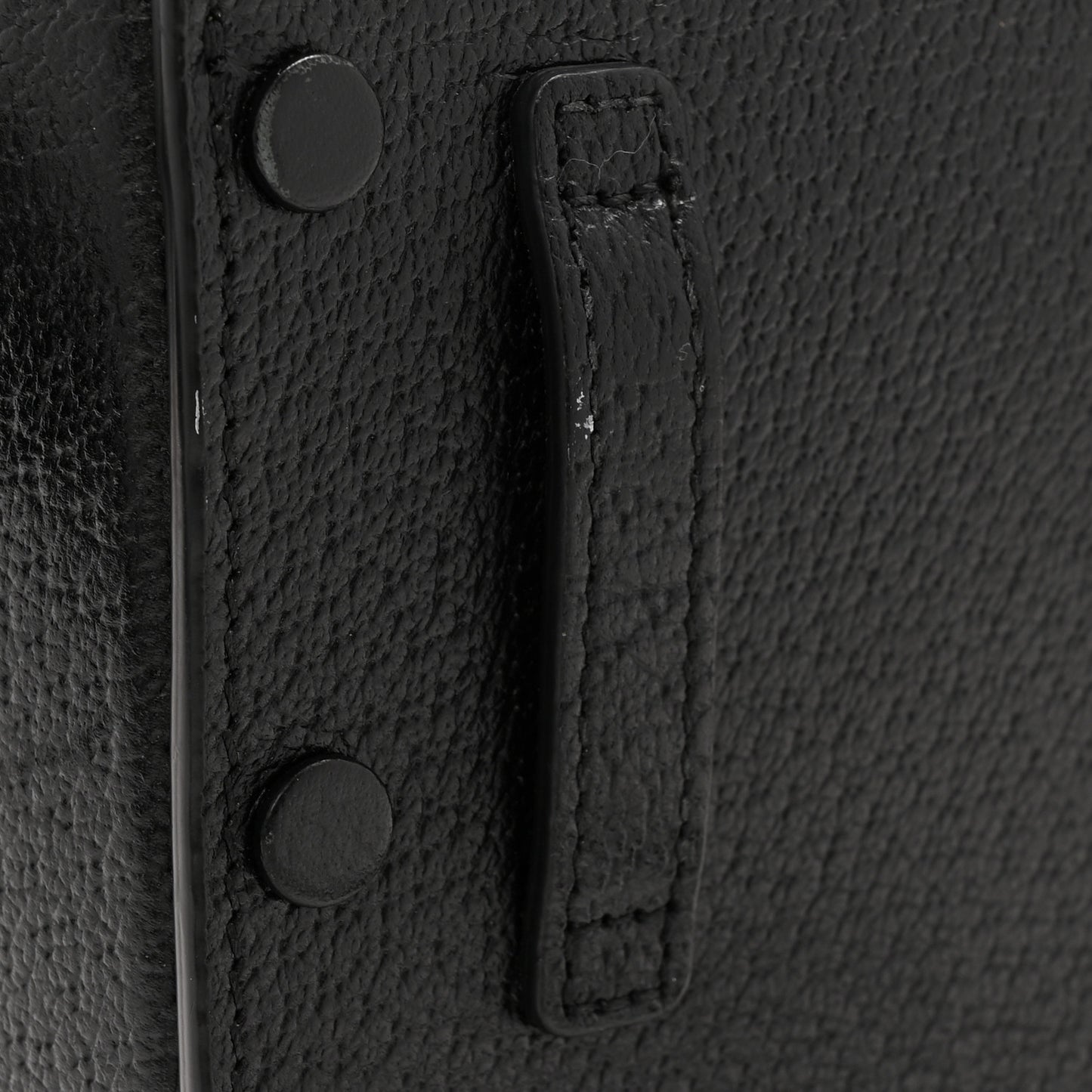 Dollar Calfskin Vertical Horsebit 1955 Crossbody Bag Black
