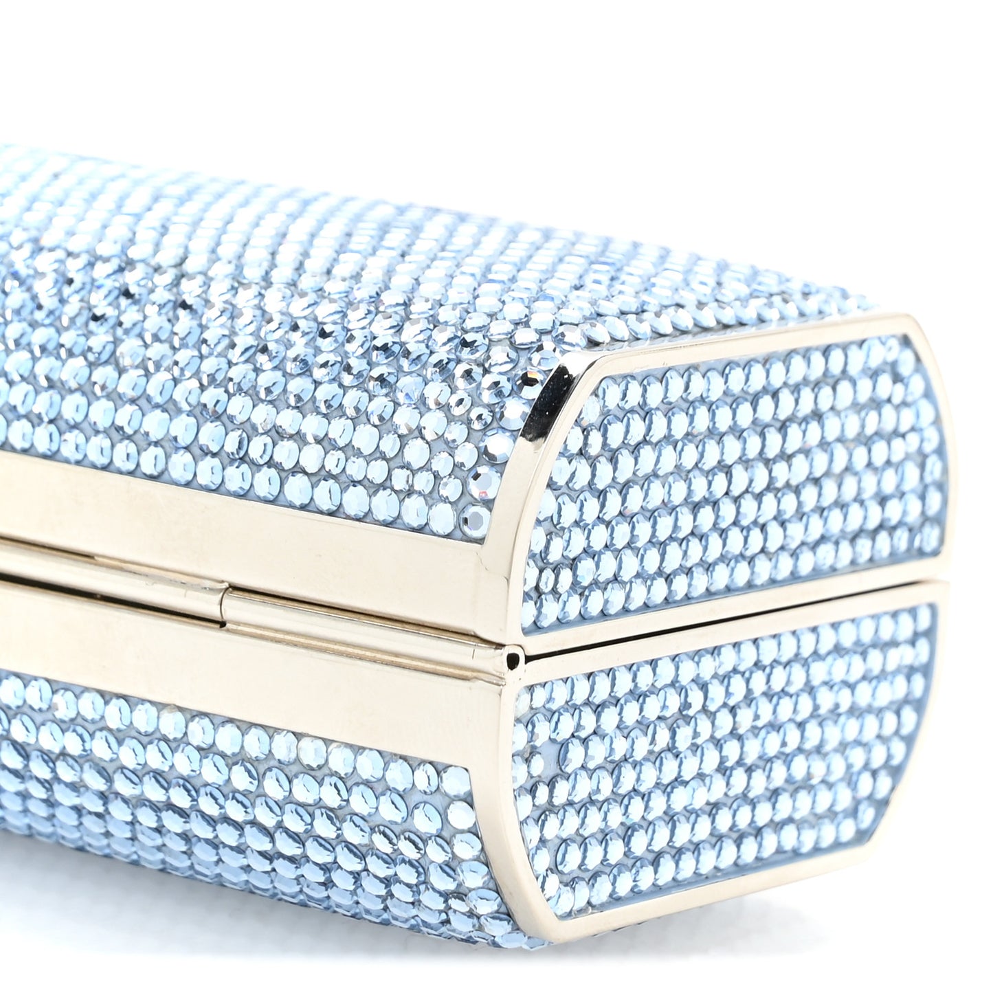 Swarovski Crystal Minaudiere Clutch Blue