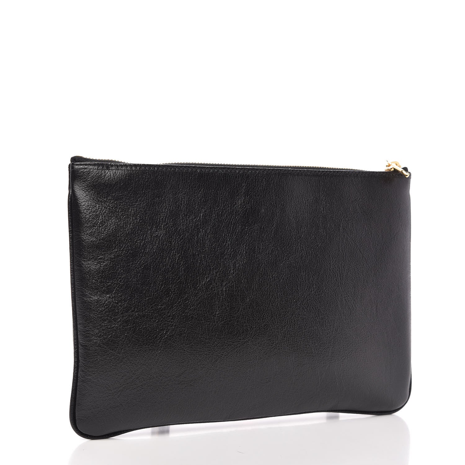 Gucci Calfskin Web Rajah Clutch Black 3 of 10