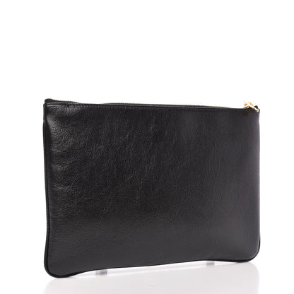 Gucci Calfskin Web Rajah Clutch Black 3 of 10