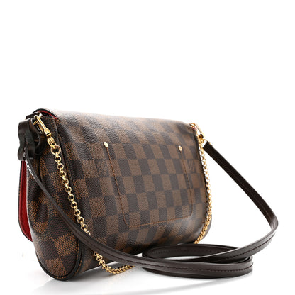 Louis Vuitton Damier Ebene Favorite MM 3 of 13