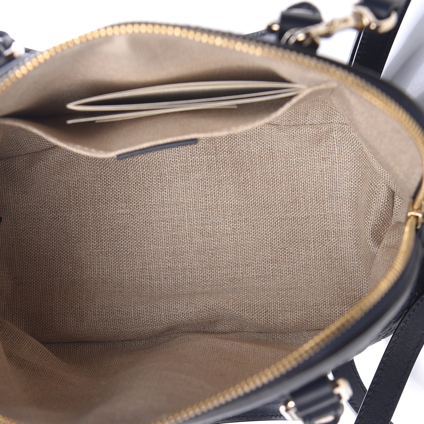 Soft Microguccissima Mini Dome Bag Blue