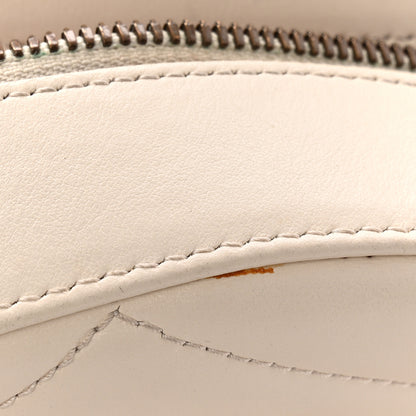 Gucci Calfskin Matelasse GG Marmont Dome Backpack White 12 of 14