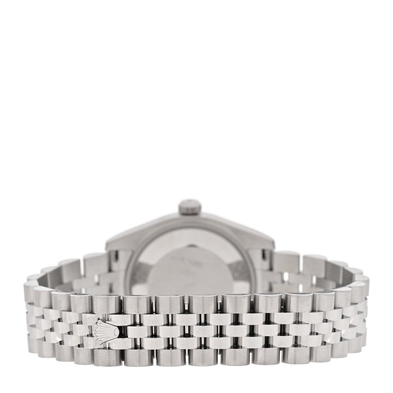 Rolex Stainless Steel 18K White Gold Diamond 31mm Oyster Perpetual Datejust Watch Silver 178274 3 of 5