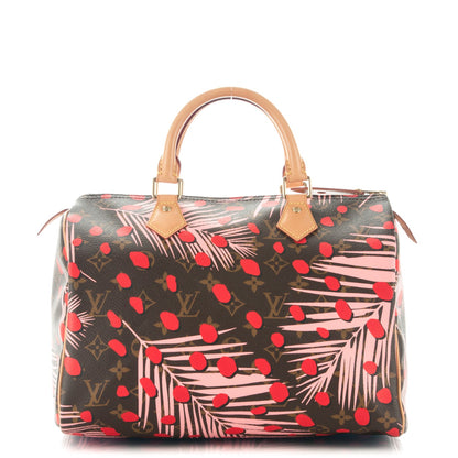 Louis Vuitton Monogram Jungle Dots Speedy 30 Sugar Pink Poppy 1 of 8