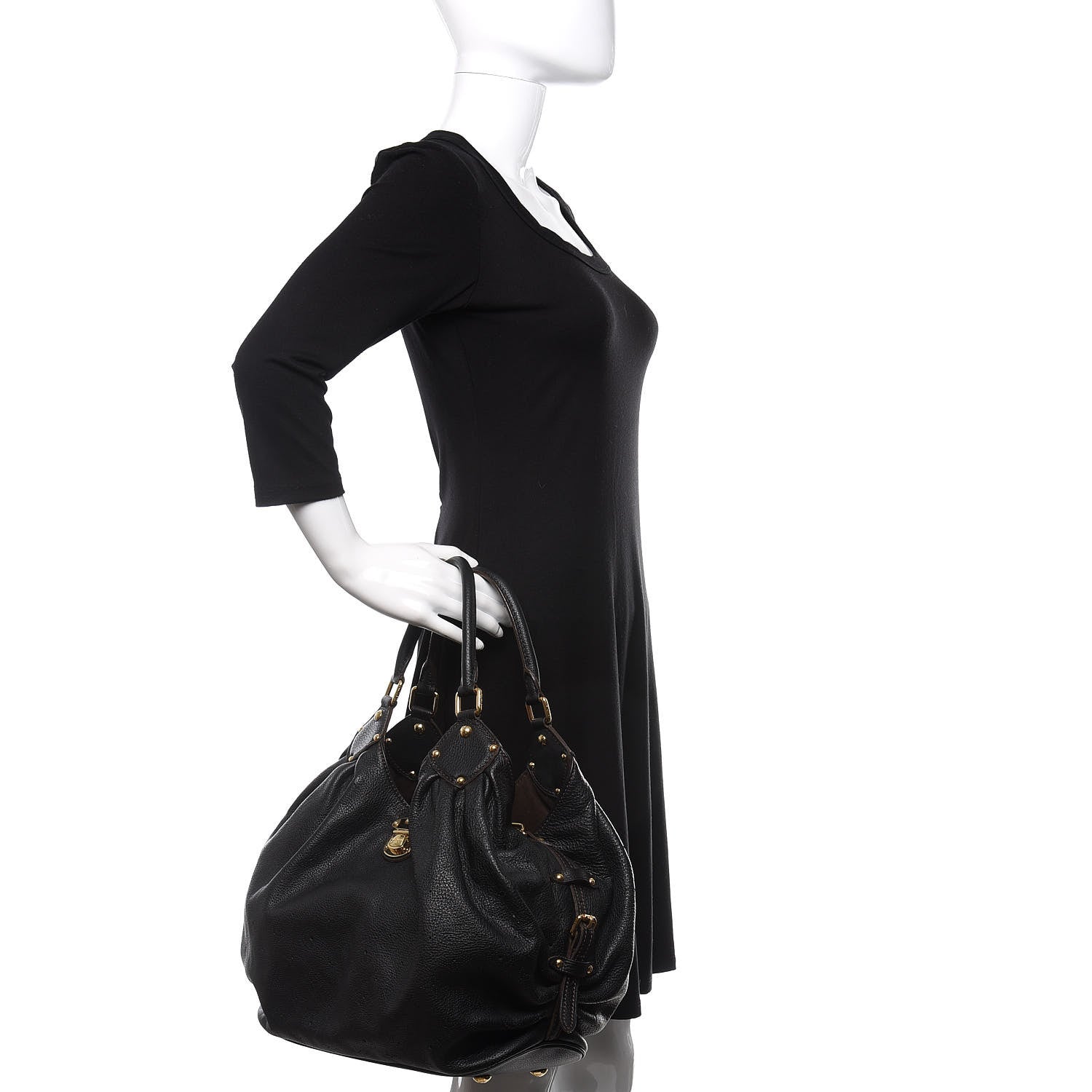 Louis Vuitton Mahina XL Black 2 of 9