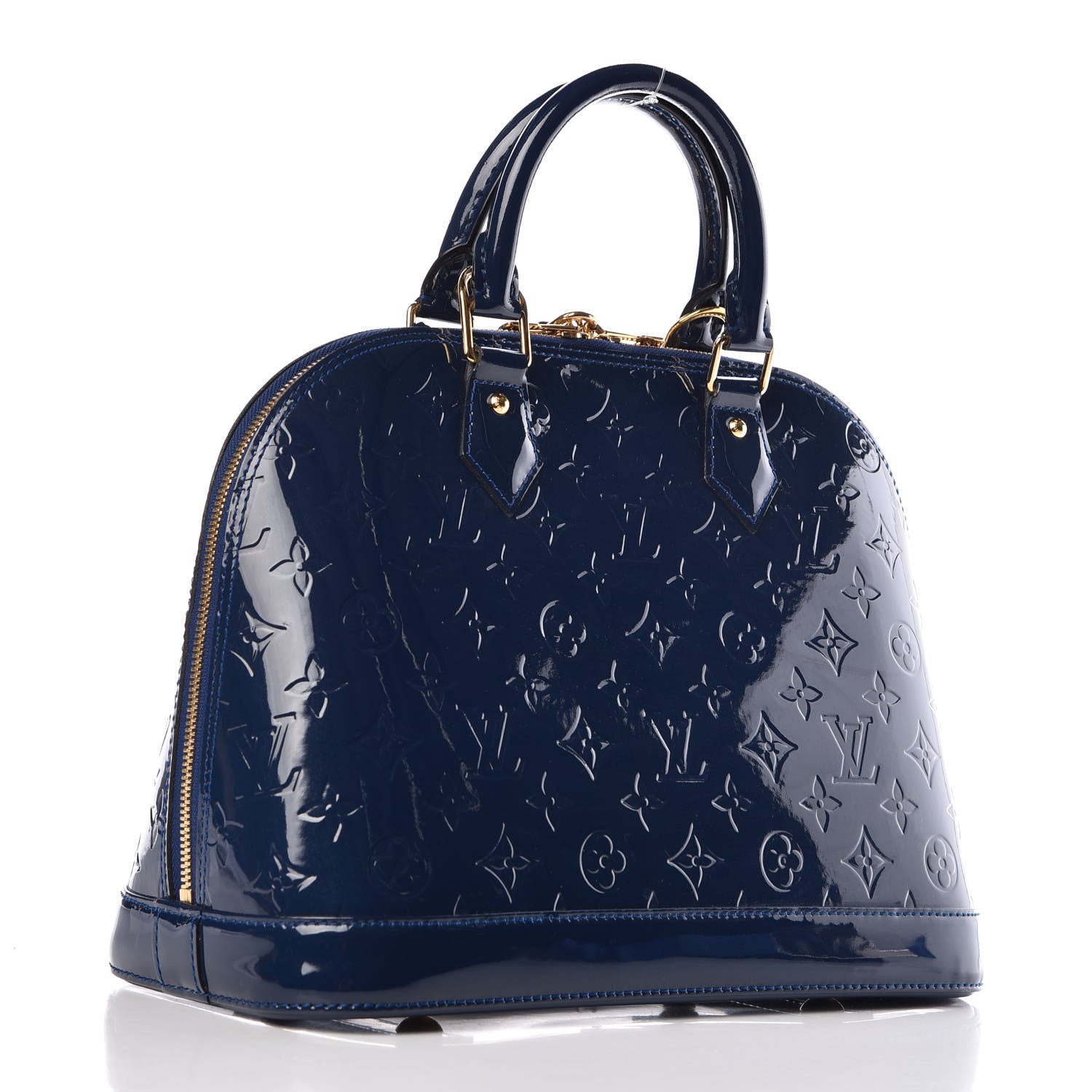 Louis Vuitton Vernis Alma PM Grand Blue 3 of 11