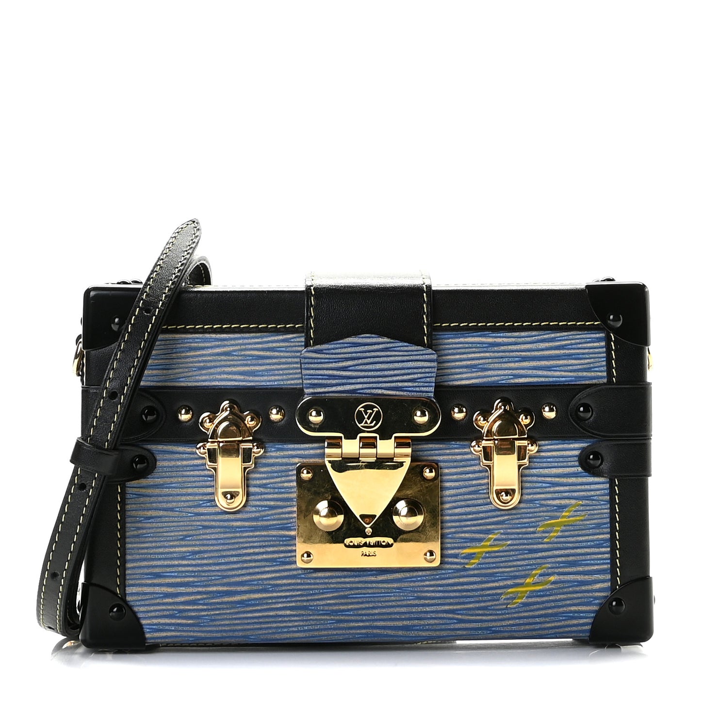 Epi Petite Malle Denim Light