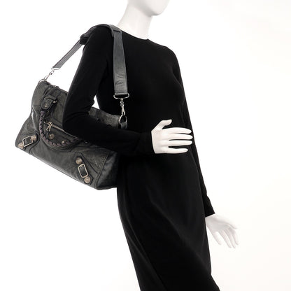 Balenciaga Agneau Giant 21 Silver Hardware City Anthracite 2 of 9