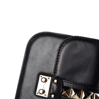 Valentino Garavani Vitello Small Glam Lock Rockstud Flap Black 14 of 15