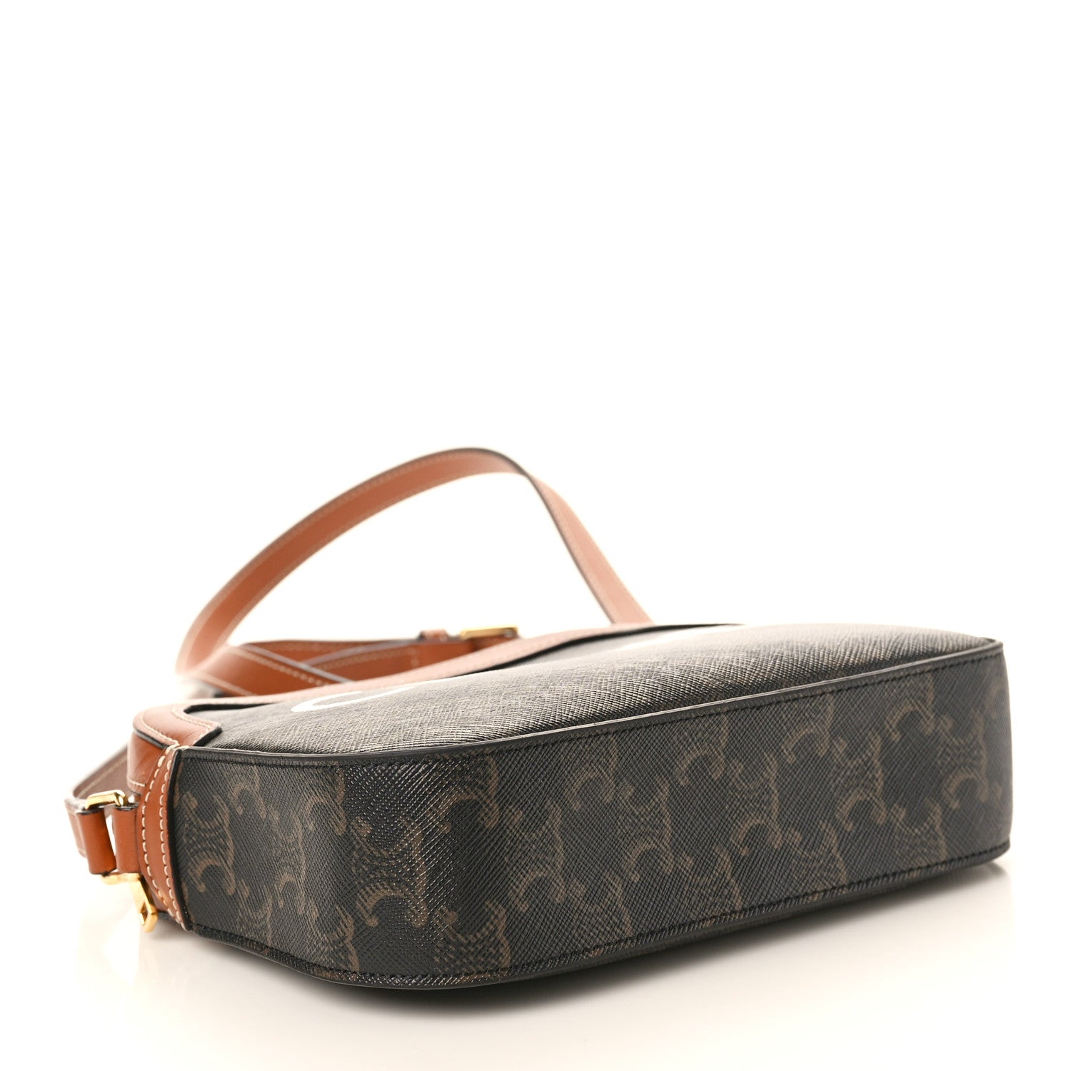 Celine Triomphe Canvas Small Camera Bag Tan 4 of 12