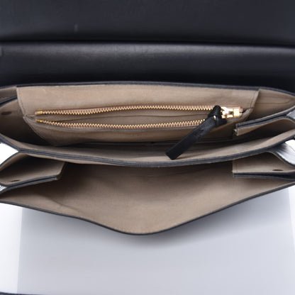 Chloe Suede Calfskin Medium Faye Shoulder Bag Black 7 of 14