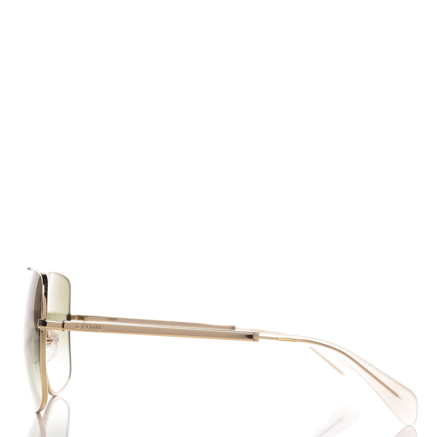 Celine Metal Sunglasses CL 41808/S Gold 3 of 7