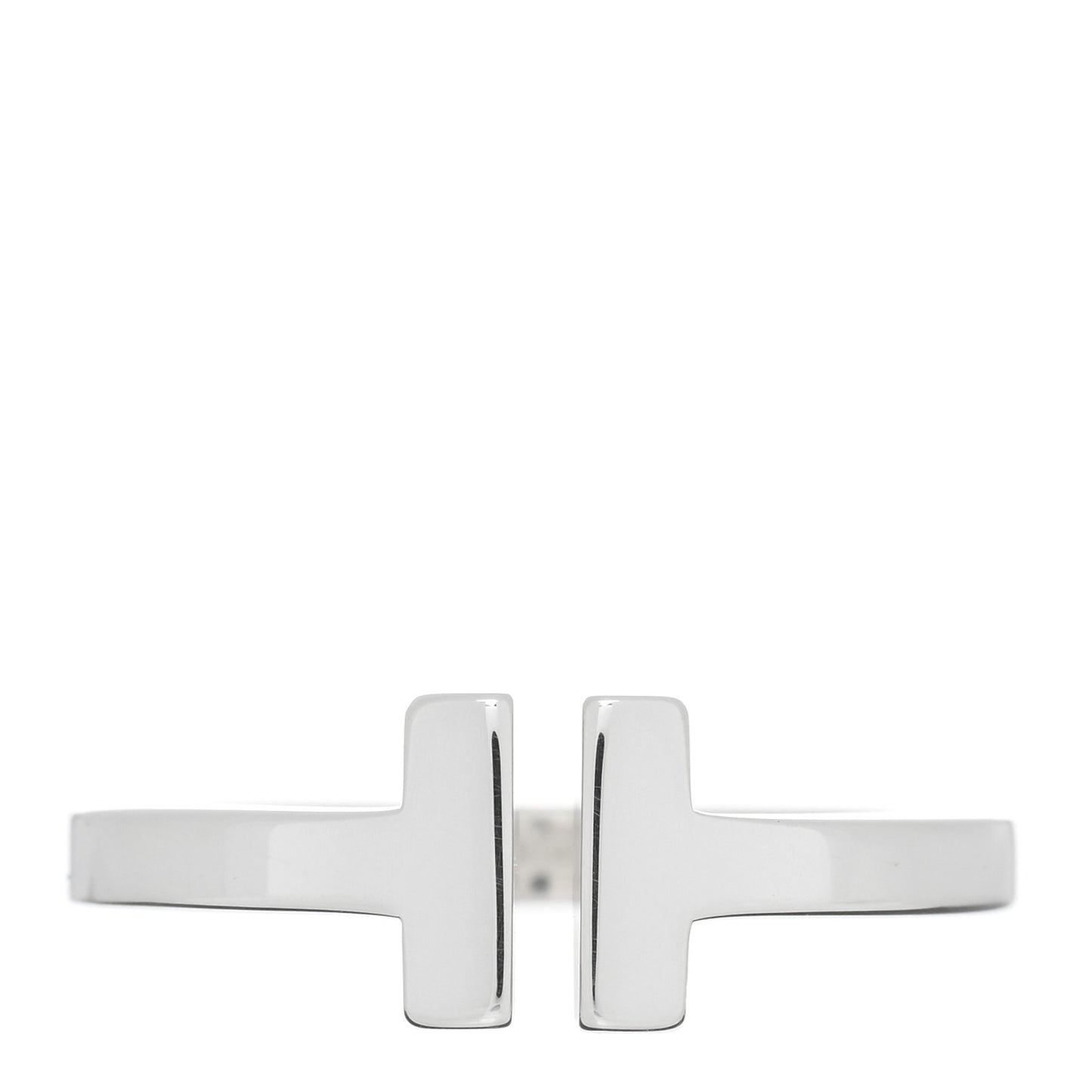 Sterling Silver T Square Ring 54 7