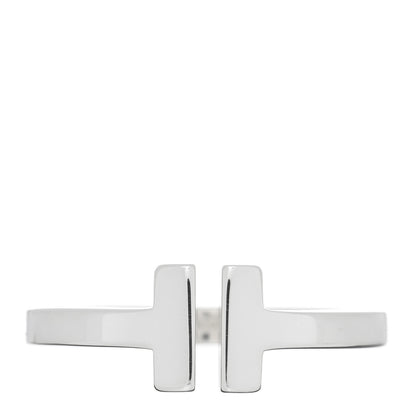 Tiffany Sterling Silver T Square Ring 54 7 1 of 4