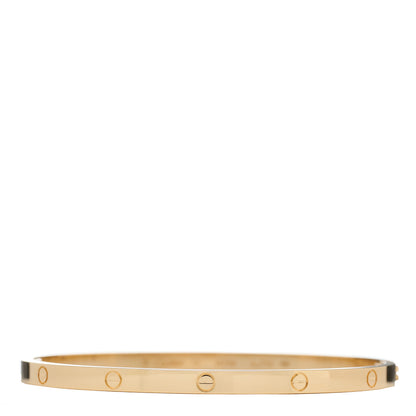 Cartier 18K Yellow Gold Small LOVE Bracelet 17 1 of 5