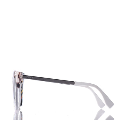 Fendi Oversized Jungle Sunglasses FF 0179/S Transparent Honey 3 of 6