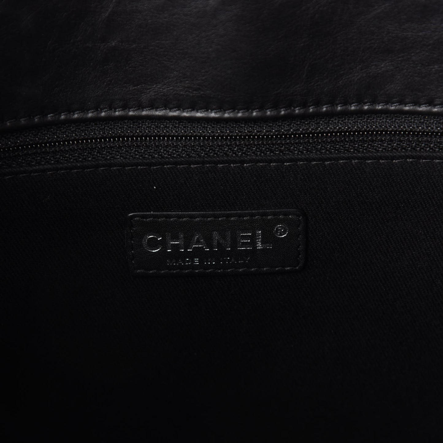 Aged Calfskin Quilted Reissue 2.55 Tote Black