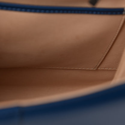 Delvaux Box Calfskin Brillant MM Satchel Blue De Prusse 11 of 17
