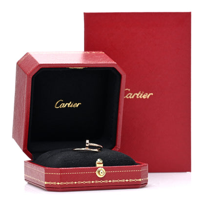 Cartier 18K Pink Gold Small Juste Un Clou Ring 55 7.25 5 of 5